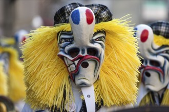 Basler Künstlerlarven, masks, Basler Fasnet parade, Basler Fasnacht, Basel, Switzerland, Europe