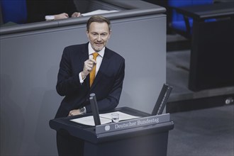 Christian Lindner (FDP), Bundesminister der Finanzen, aufgenommen im Rahmen der Sitzung des