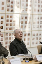 Gerhard Richter, at the press event for his exhibition ATLAS in 2012, on the occasion of his 80th