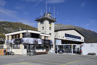 Engadin Airport, Samedan, Switzerland, Europe