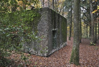 Wolfsschlucht I, Grand Quartier Général Allemand 1940, open air museum with Adolf Hitler's bunker