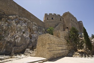 Rhodes Island, Lindos, Lindos is a town on the Greek island of Rhodes. Its landmark is the