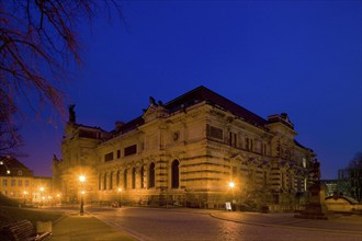 The Albertinum on the site of the former Dresden Armoury is a museum building in Dresden. Located