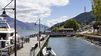 Harbour, Lake Wakatipu, Queenstown, Otago, New Zealand, Oceania