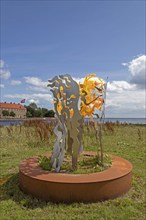 Castle, Synergi Sculpture, Sønderborg, Syddanmark, Denmark, Europe