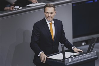 Christian Lindner (FDP), Bundesminister der Finanzen, aufgenommen im Rahmen der Sitzung des