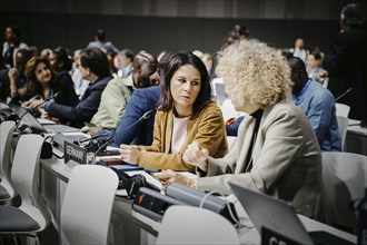 Annalena Baerbock (Buendnis 90 Die Gruenen), Bundesaussenministerin, Jennifer Lee Morgan,