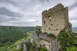 Reußenstein ruins, Swabian Alb, Baden-Württemberg, Germany, Europe