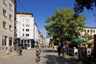 Alaunstraße in Dresden's Neustadt district