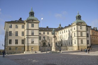 Svea hovrätt Court, Birger Jarls Statue, Birger Jarls Torg, Riddarholmen Island, Gamla Stan Old