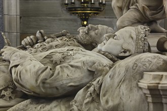 Koháry crypt under the church of St. Augustin in Coburg, burial place of the Catholic line of the