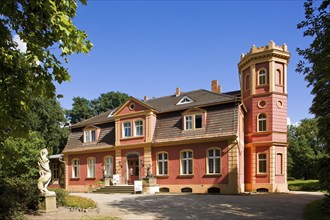 Kromlau Castle. The Azalea and Rhododendron Park Kromlau is an approx. 200-hectare landscape park