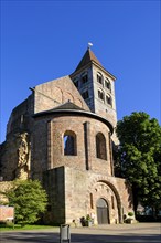 Abbey ruins, Hersfeld Monastery, Luther site, Bad Hersfeld, Hesse, Germany, Europe