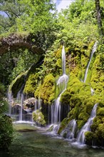 The Oasi Cascate Capelli Di Venere waterfall, also known as Fontana Capello, is located in the