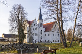 Oberau Castle is a moated castle located in the village of Oberau, in the municipality of Niederau,