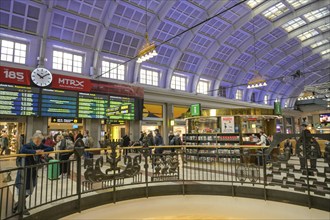 Main hall, Central Station, Centralplan, Stockholm, Sweden, Europe