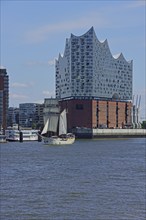 Europe, Germany, Hanseatic City of Hamburg, Elbe, Elbe Philharmonic Hall, Hamburg, Hamburg, Federal