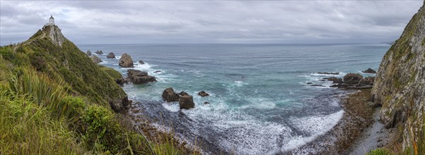 Nugget Point Leuchtturm, Nugget Point, Otago, Neuseeland