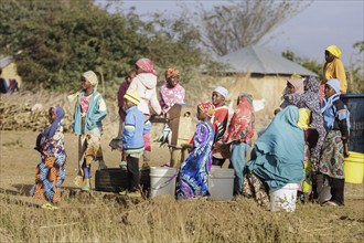 Waterhole in the community of Maraban Dare, in the state of Plateau, 07/02/2024