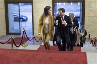 Federal Foreign Minister Annalena Bärbock, Buendnis90/The Greens, meets the new Foreign Minister of