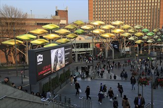 People shopping at Stratford Centre, Stratford, London, England, UK