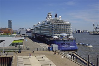 Germany, Hamburg, harbour, cruise ship, Mein Schiff 6, Europe