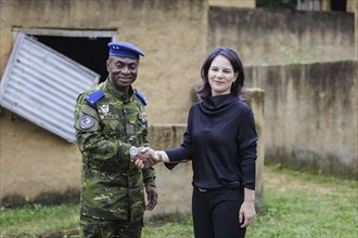 General Joseph Kouame Allah and Annalena Bärbock (Alliance 90/The Greens), Federal Foreign