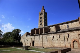 Pomposa, Abbatia Sanctae Mariae Pomposae, former abbey of the Benedictine order at the mouth of the