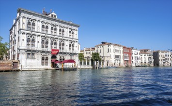 Casino di Venezia on the Grand Canal, Venice, Veneto, Italy, Europe