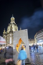 To mark 13 February and the destruction of Dresden in the Second World War, the small right-wing