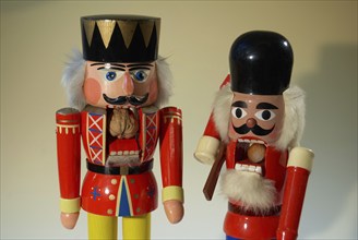 Wooden nutcracker, Erzgebirge, Hamburg, Hamburg, Federal Republic of Germany