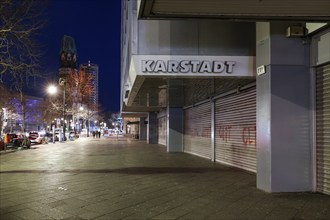 Karstadt branch of Galeria Karstadt Kaufhof GmbH on Berlin's Kurfürstendamm. The department stores'