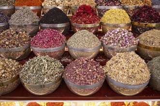 Various spices, Spice Souq, Grand Souq-Bur, Market, Deira, Dubai, United Arab Emirates, VAR, Asia