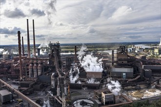 Thyssen Krupp steelworks Duisburg Hamborn, 27/09/2020