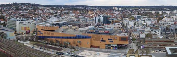 Mercaden, shopping centre in the city centre of Böblingen, Baden-Württemberg, Germany, Europe