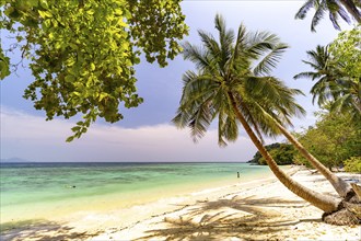 Dream beach Ao-niang on the island of Koh Kradan in the Andaman Sea, voted the most beautiful beach