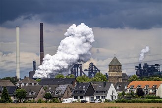 Hüttenwerke Krupp-Mannesmann, HKM in Duisburg-Hüttenheim, 2 blast furnaces, coking plant,