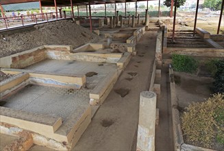 Casa del Mitreo Roman villa site, Merida, Extremadura, Spain, Europe