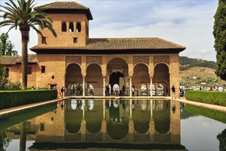 Torre de las Damas, Ladies Tower, El Partal, Alhambra, Granada, Andalusia, Spain, Europe