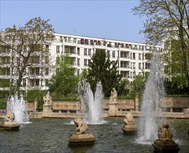 The Fairytale Fountain, Volkspark Friedrichshain, Berlin, Germany, Europe