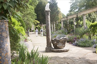 Italianate garden of landscape gardener Harold Ainsworth Peto created between 1899 and 1933, at