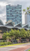 Modern buildings in the center of Kuala Lumpur