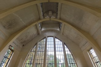 Old sewage treatment plant, former flood pumping and sewage treatment plant from 1910, machine