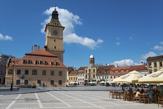 Old Town Hall, Church of the Assumption of the Virgin Mary and town houses on the market square