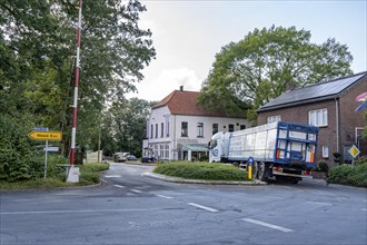 Green border, Siebengewald-Gaesdonck border crossing, south of Goch, without controls, between the