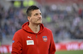 Goalkeeper Kevin Müller 1. FC Heidenheim 1846 FCH (01) Portrait, MHPArena, MHP Arena Stuttgart,