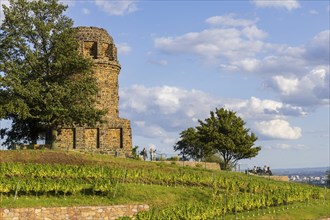 The Bismarck Tower in Radebeul, also known as the Bismarck Column, is one of around 145 Bismarck