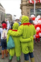 Rose Monday parade in Düsseldorf, street carnival