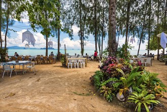 Beach restaurant at Pasai beach, holiday, travel, tourism, beach holiday, beach holiday, water,