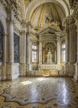 Side altar in the Basilica dei Santi Giovanni e Paolo, Venice, Metropolitan City of Venice, Italy,